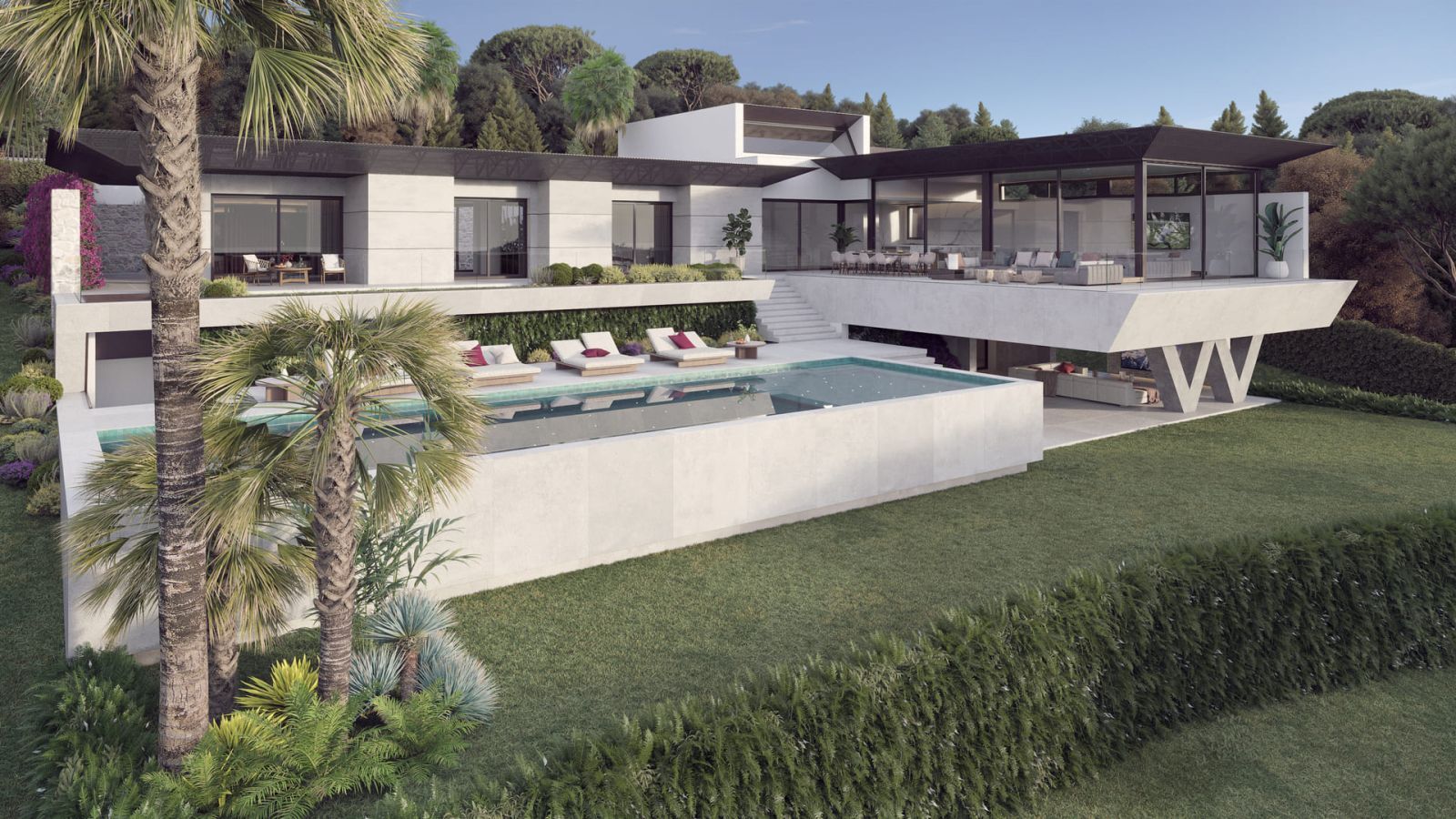 02 luxury villa swimming pool